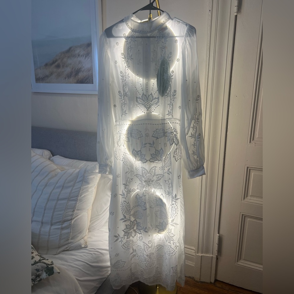 Farm Rio White Strappy dress
